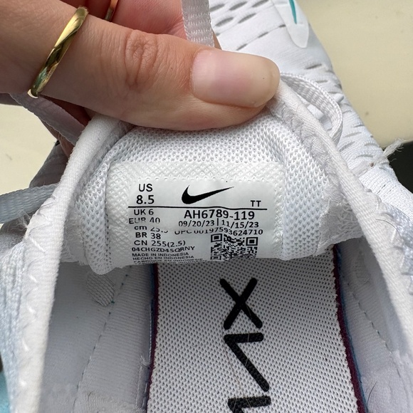 Teal nike air max shoes - Picture 5 of 5